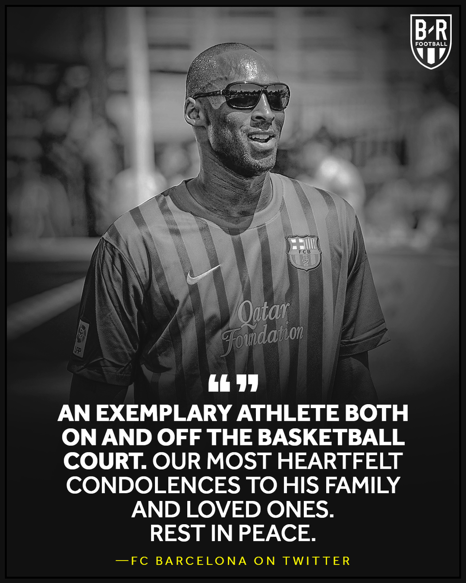 brfootball's tweet photo. Football says goodbye to Kobe Bryant. https://t.co/JGWmGBOhbW