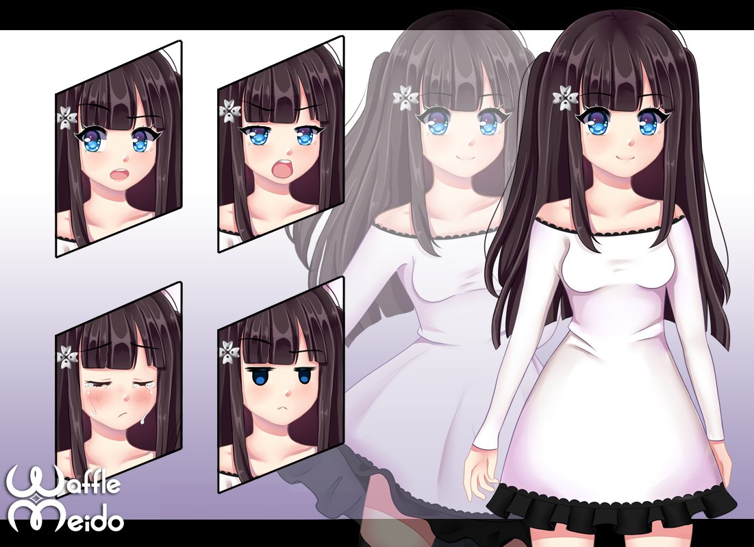 Meet Mio! The second member in our cast 🎉🎉🎉

@WaffleMeido is the artist commissioned with bringing all our cast to live! Needless to say, she's just amazing!