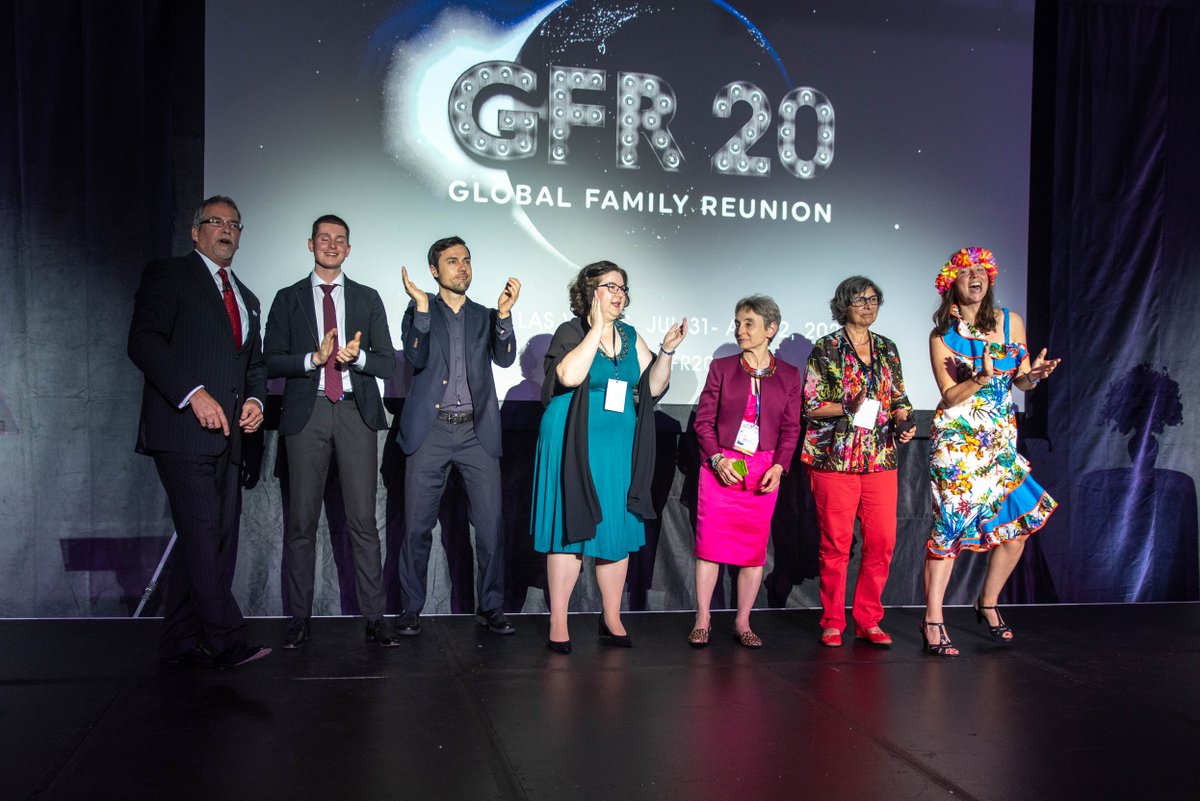 GINEVOLVE's tweet photo. Level 3 Members are recognized on stage at the #GLR20. https://t.co/OOWbzVINMH