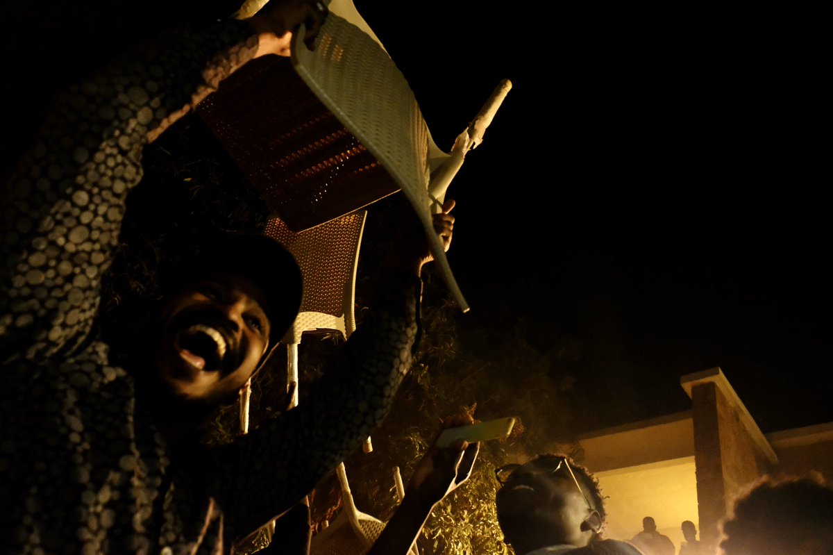 atJenny's tweet photo. The last evening of film screenings at the @SIFFsd festival in Khartoum ended with a blast: music, dance and the acting trio from @hajooj’s film Akasha, set in the Nuba Mountains, on stage. https://t.co/CqTu8pLEsc