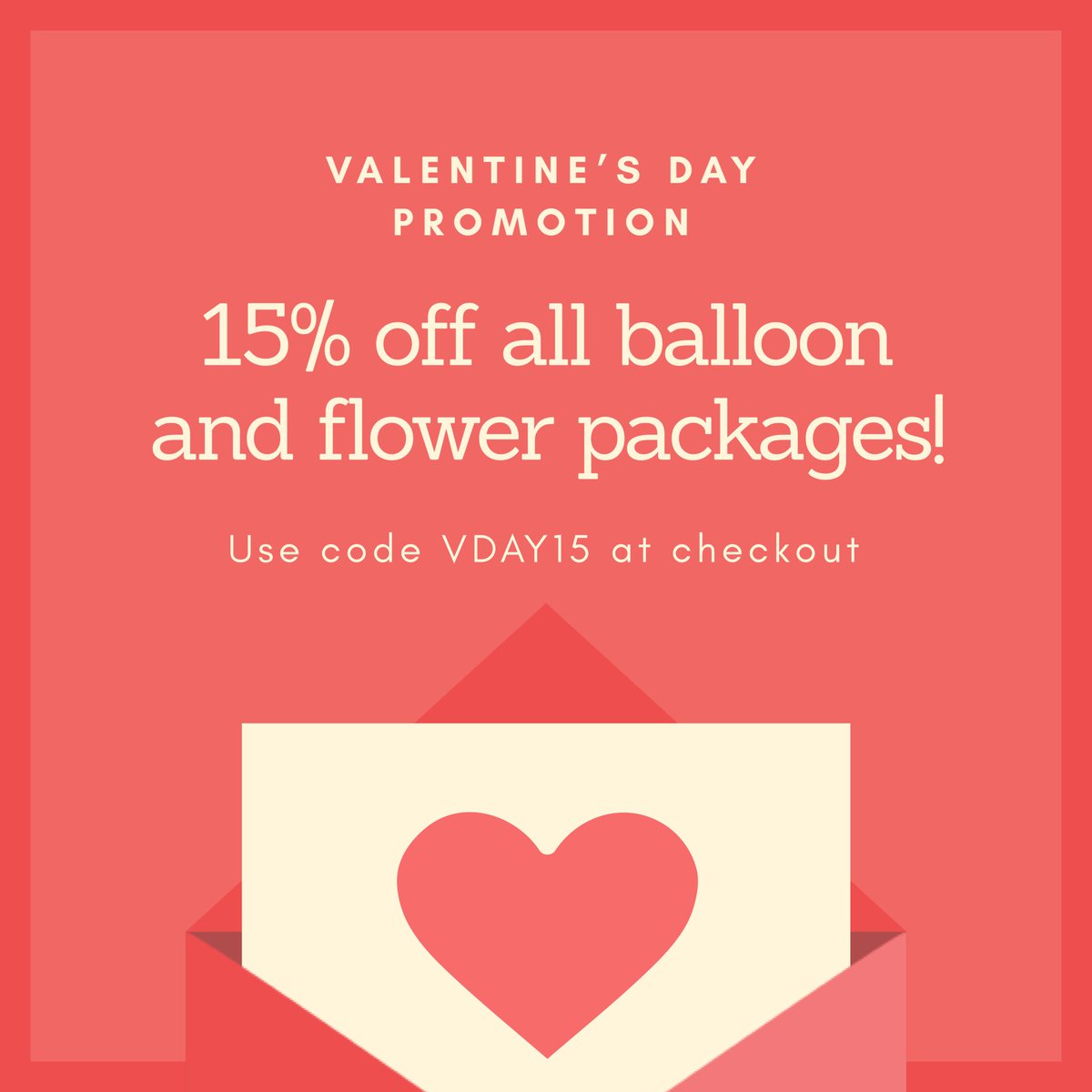 🥰❤️ Valentine’s Day Promotion! 
15% off all customised balloon and flower packages! Use VDAY15 at checkout! 
Order here: ow.ly/hK7G30qbm8n
.
#cheesecakey #balloonpackages #flowerpackages #valentinesday2020 #vdaysg #sgig #vdaypromo #vdayflowers #vdayballoons #cheesecakes