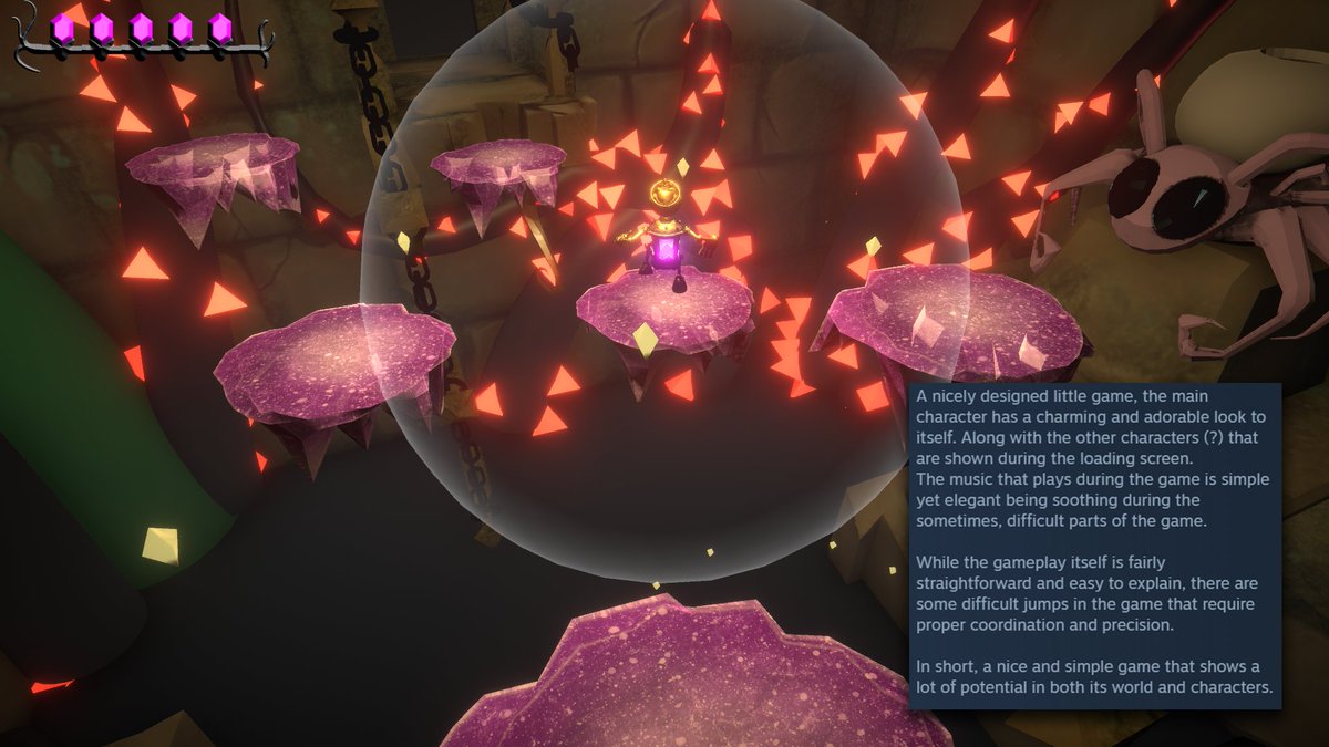 BuckleUpGames's tweet photo. Okay, okay, one more, promise 😋

Lumin's Path was created in just a handful of weeks and we love seeing you try it for the first time!🔮 

#indiegame #indiegames #indiedev #gamedev #gamedevelopment #luminspath #steam #freegame #madewithunity https://t.co/F3hU1MKZgb