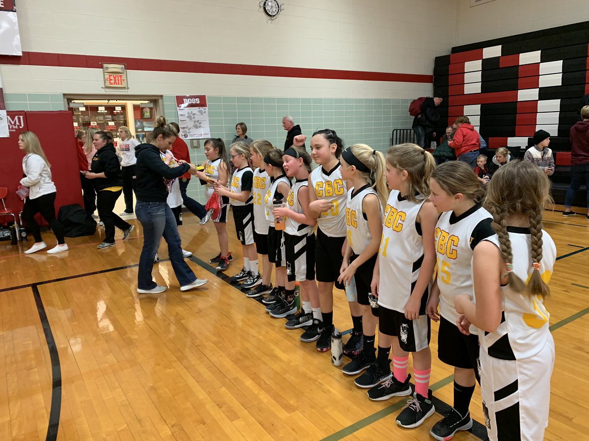 winters_gregg's tweet photo. 4th grade CBC girls made the trip North to Hampton for invite and we got better! Girls beat teams from Clear Lake, West Fork and Hampton to take home 1st place! Great job girls @englandem1 @IFAbball https://t.co/2ibsP0A2Yn