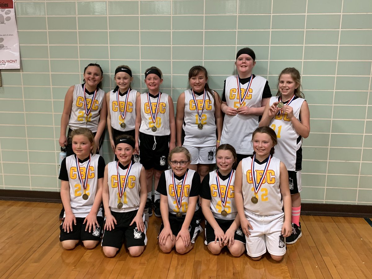 winters_gregg's tweet photo. 4th grade CBC girls made the trip North to Hampton for invite and we got better! Girls beat teams from Clear Lake, West Fork and Hampton to take home 1st place! Great job girls @englandem1 @IFAbball https://t.co/2ibsP0A2Yn
