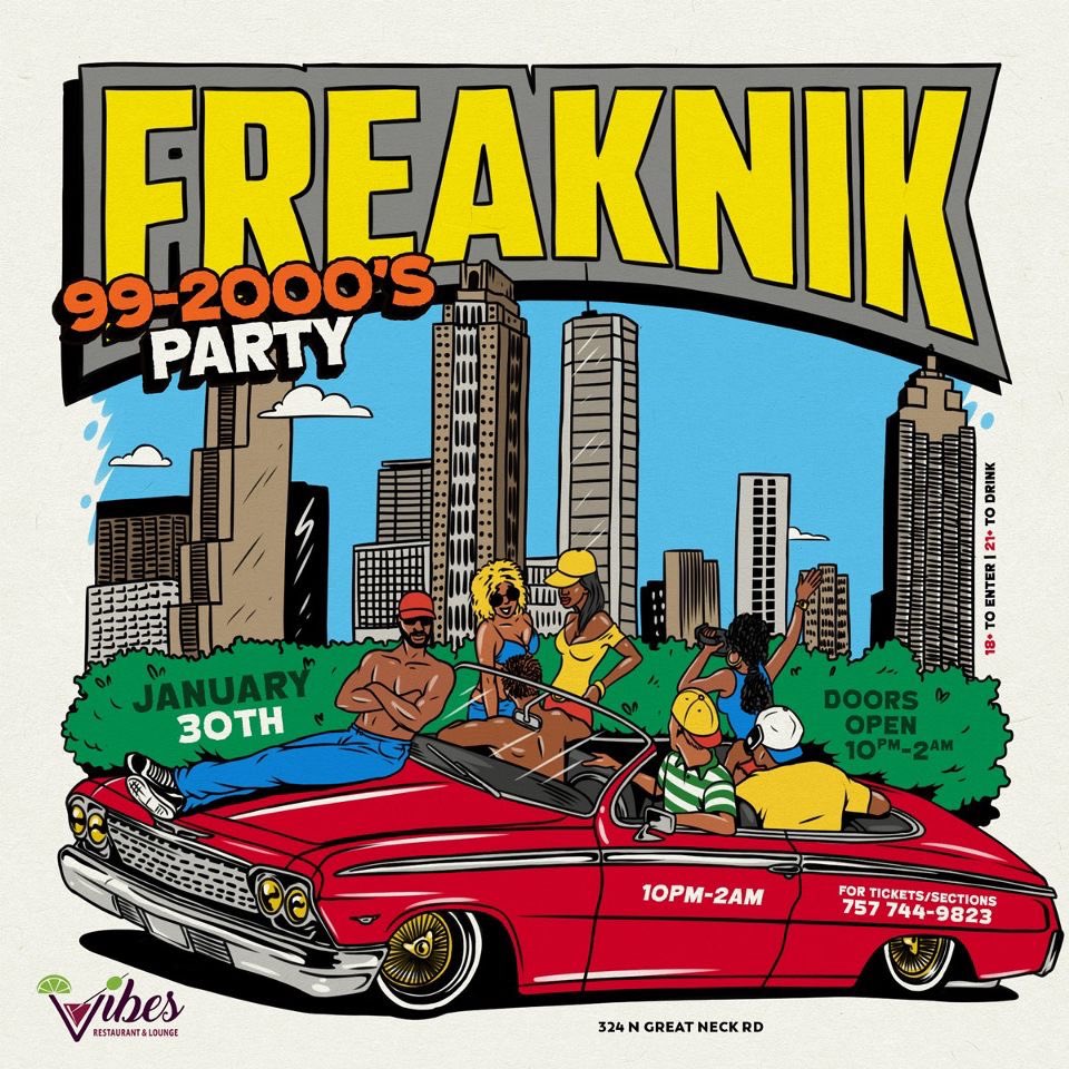 mightymiyaaaa's tweet photo. ODU &amp; HU presents FreakNik 🤪
It’s going up NEXT week 🔥
Jan. 30th @ Vibes 
10pm- 2am
18+ to Party 🎉 |  21+ to Drink🍸 
HMU for tickets/sections 📲
@UEmpire757 
#odu23 #odu22 #odu21 #odu20 #hu23 #hu #FreakNik757 https://t.co/tkhHLl5Qsu