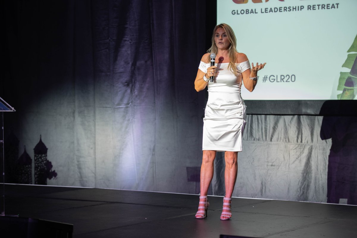 GINEVOLVE's tweet photo. Ms Lorraine Harris, Light House Woman of GIN, is feature on stage at the #GLR20. Introduction by Ms. Jennifer Vavricka. https://t.co/wTMvzmcZpp