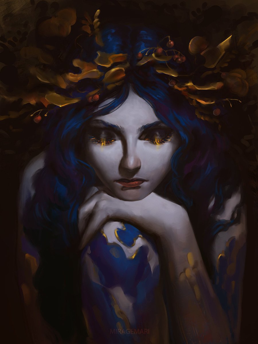 mariiasolianyk's tweet photo. Good night everyone 🖤
#miragemari #art #mavka #navka #flashback #ukrainian #mythology https://t.co/covtM2avmr