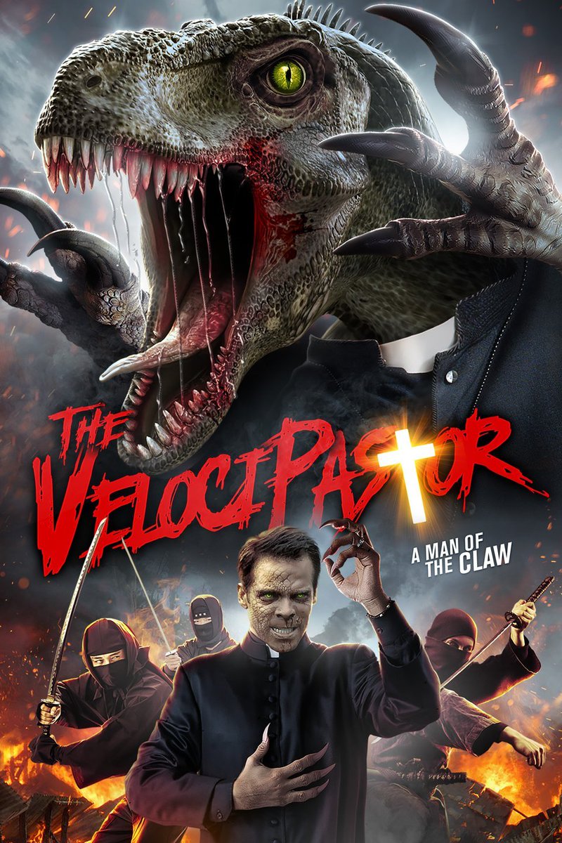 BenBleiweiss's tweet photo. Tonight's Double Feature - The Velocipastor and Kung Fury! @Top8Games https://t.co/mcE4SF7KrQ