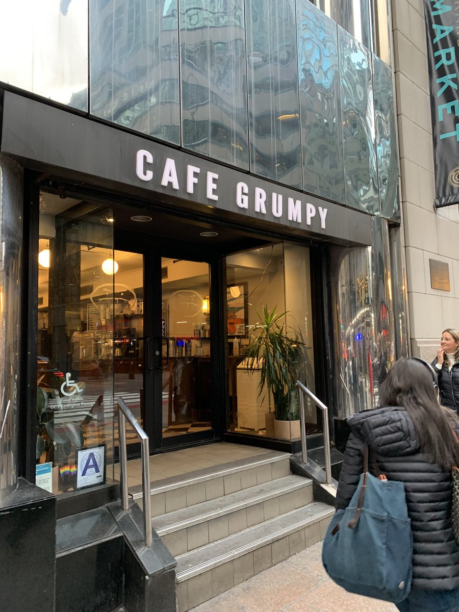 JimEJSimon's tweet photo. There are cafes in NYC for every mood and personality.
#cafegrumpy #nyceats #nyc https://t.co/gaoINipboY