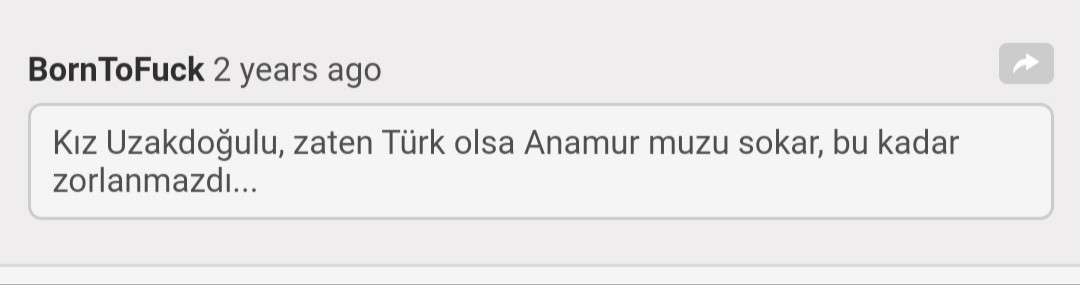 xhamstercomment's tweet photo. Türk olsa Anamur muzu sokardı ne amk hlhpglhlhög https://t.co/N2szyXuuCR