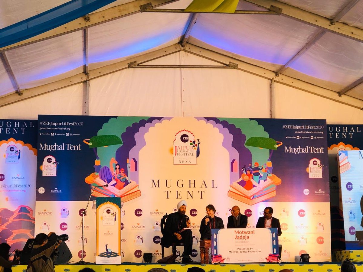 theejchronicle's tweet photo. Students of EJ attended Jaipur literature festival on 23-26th Jan. Around 300 speakers were present at the Festival. Eminent speakers included MP Shashi Tharoor, Former Minister Jairam Nairesh, South Asian bureau chief of NYT Jeffrey Gettleman amongst others.  #LifeAtEJ https://t.co/Bx59hZimhj