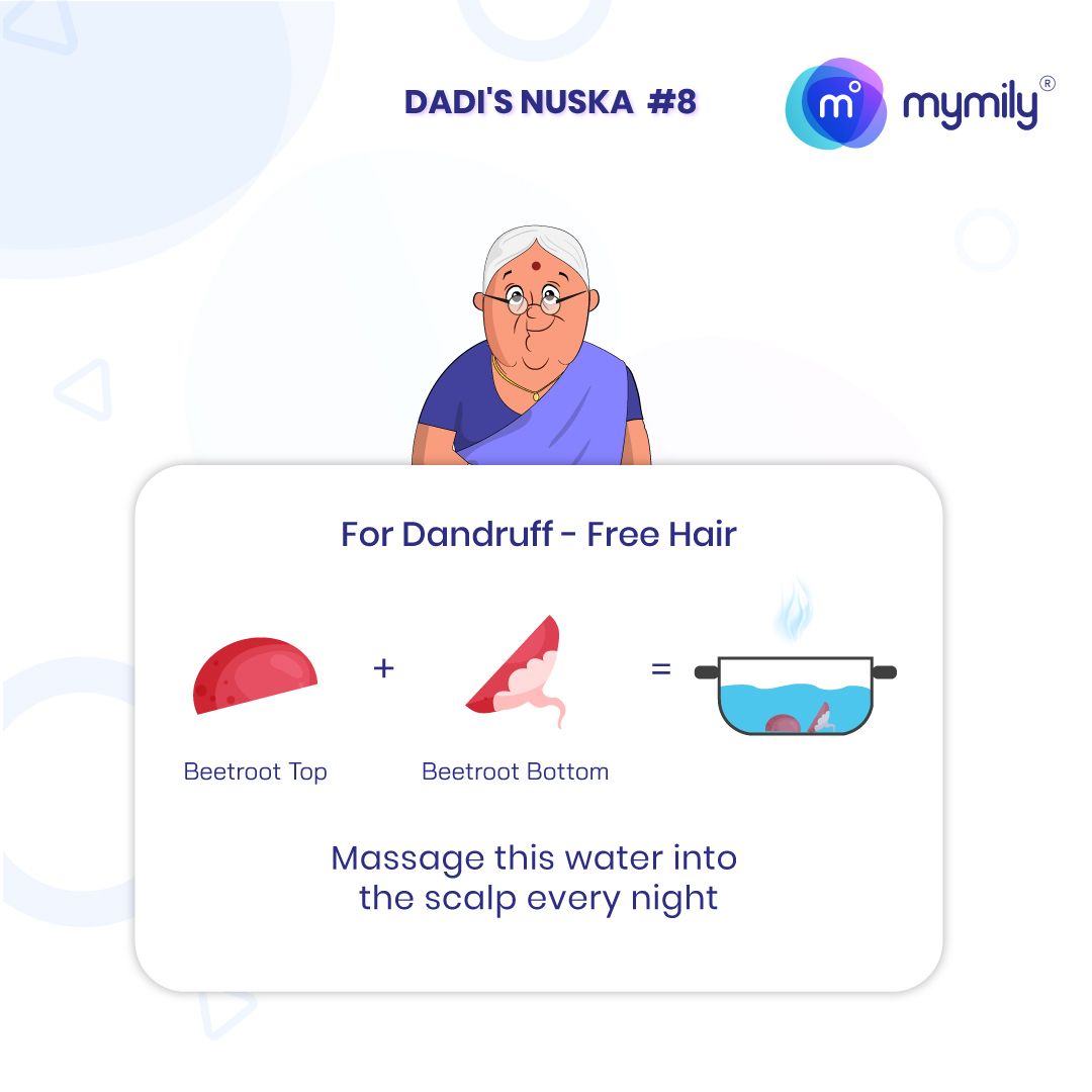 mymilyApp's tweet photo. Apply this nuska suggested by our dadi and let us know the effect of it in the comments section below. 

#dadikenuske #grandma #dadi #grandmother #dandrufffreehair #diy https://t.co/Ktklq2giXx
