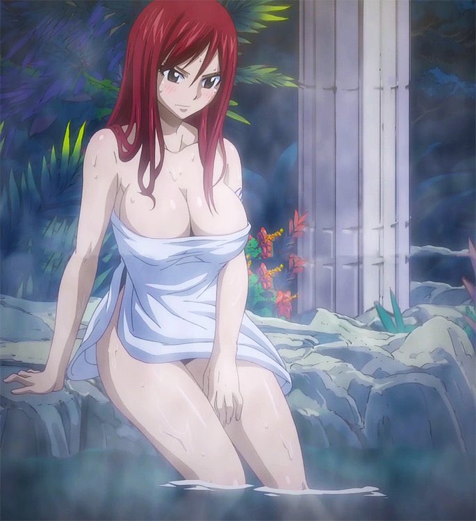 — Late night baths.