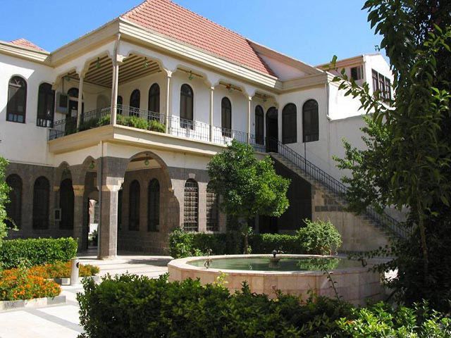 Most courtyard houses are built more or less symmetrically, but in arid hot climates you tend to want to find a good balance between sunlight and heat, hence the south west of the courtyard house usually have more space.