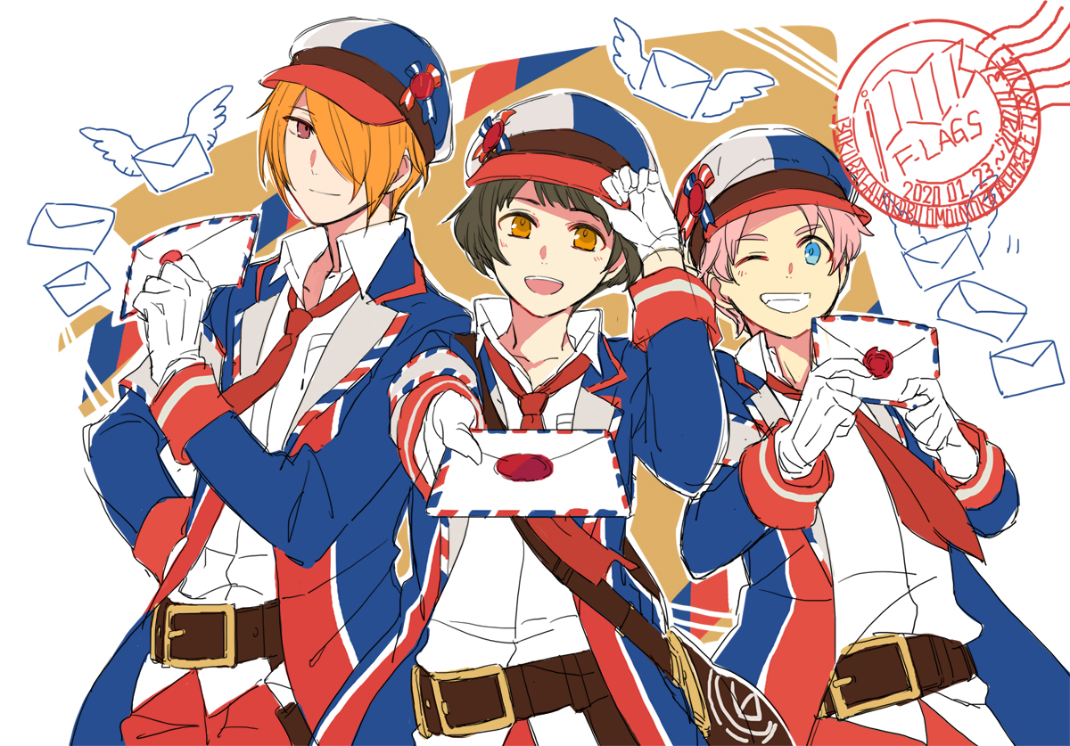 手紙イベの衣装本当にかわいいネ 亜留巴加 のイラスト