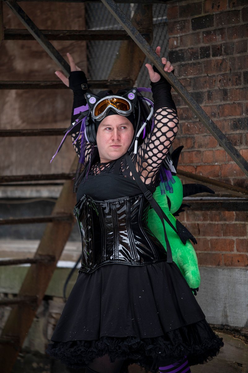 Cybergoth Photoshoot in Syracuse. Photos by Michal Lepore of <a href="/LeporeDesigns/">Brightshotstudios</a> in Syracuse NY. #cybergoth #goth #dragonplush #cyberlox