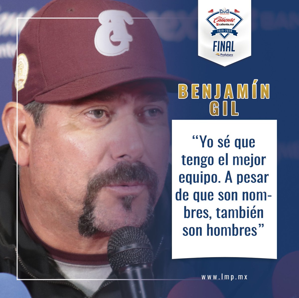 LMPBanamex's tweet photo. El mánager de @clubtomateros va #ConTodo para el Juego 5 🍅🙌 https://t.co/l6x4Exm54e