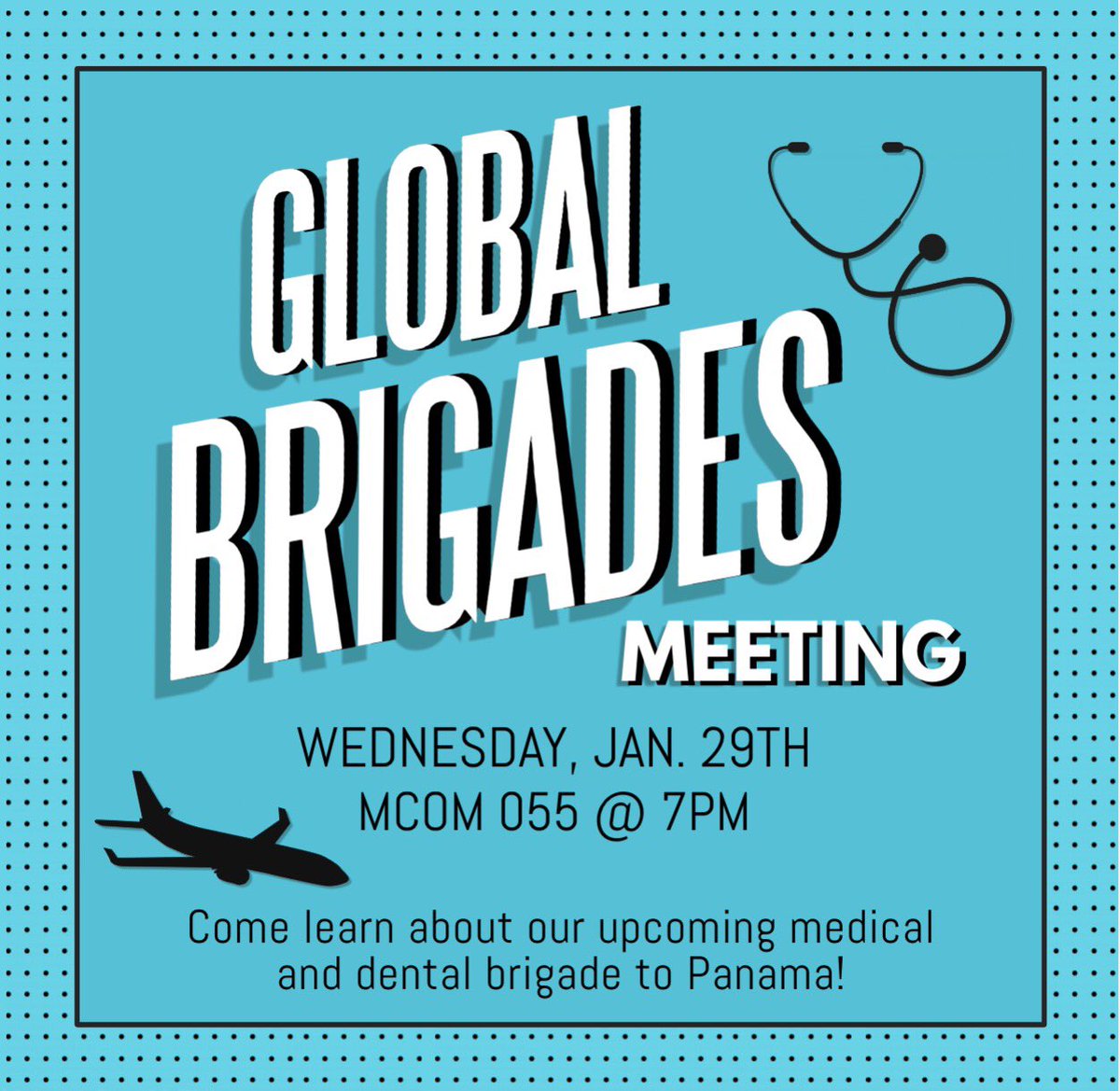 TexasTechGB's tweet photo. Come to our first meeting of 2020 to begin preparing for our upcoming brigade to Panama! https://t.co/NFwDj2kxE2