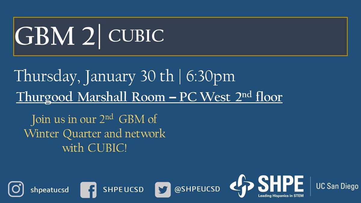 SHPEUCSD's tweet photo. Save it in your calendars and we will see you there 💙 https://t.co/aTxYV3o1hw