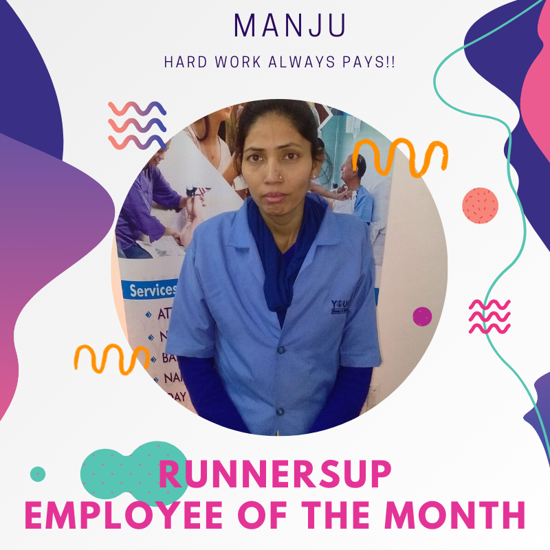 Youcarein's tweet photo. Proudly announcing winner and runners-up for Employee of the month "January 2020". Team @Youcarein wishes Gita and Manju the very best for ahead and hope they continue their exemplary performance in the future also.
#employeeofthemonth #youcare #babysittersathome #PatientCare https://t.co/xunP4VCD0s