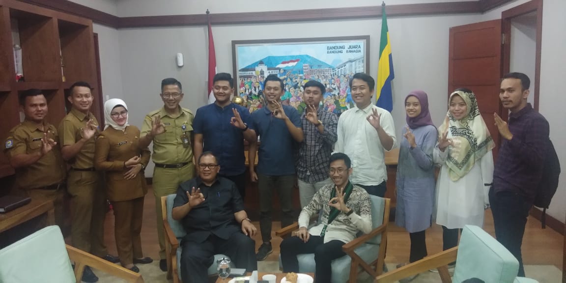 Silaturahmi pengurus HMI Cabang Bandung bersama Walikota Bandung Mang Oded