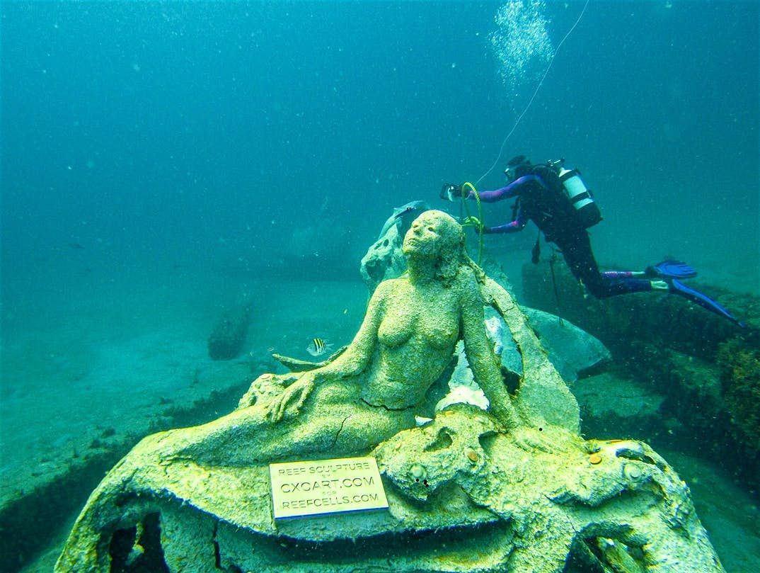 Can these mermaid sculptures save Florida's oceans? - buff.ly/36rj9Bi  <a href="/lonelyplanet/">Lonely Planet</a> 
#travel #conservation #oceans