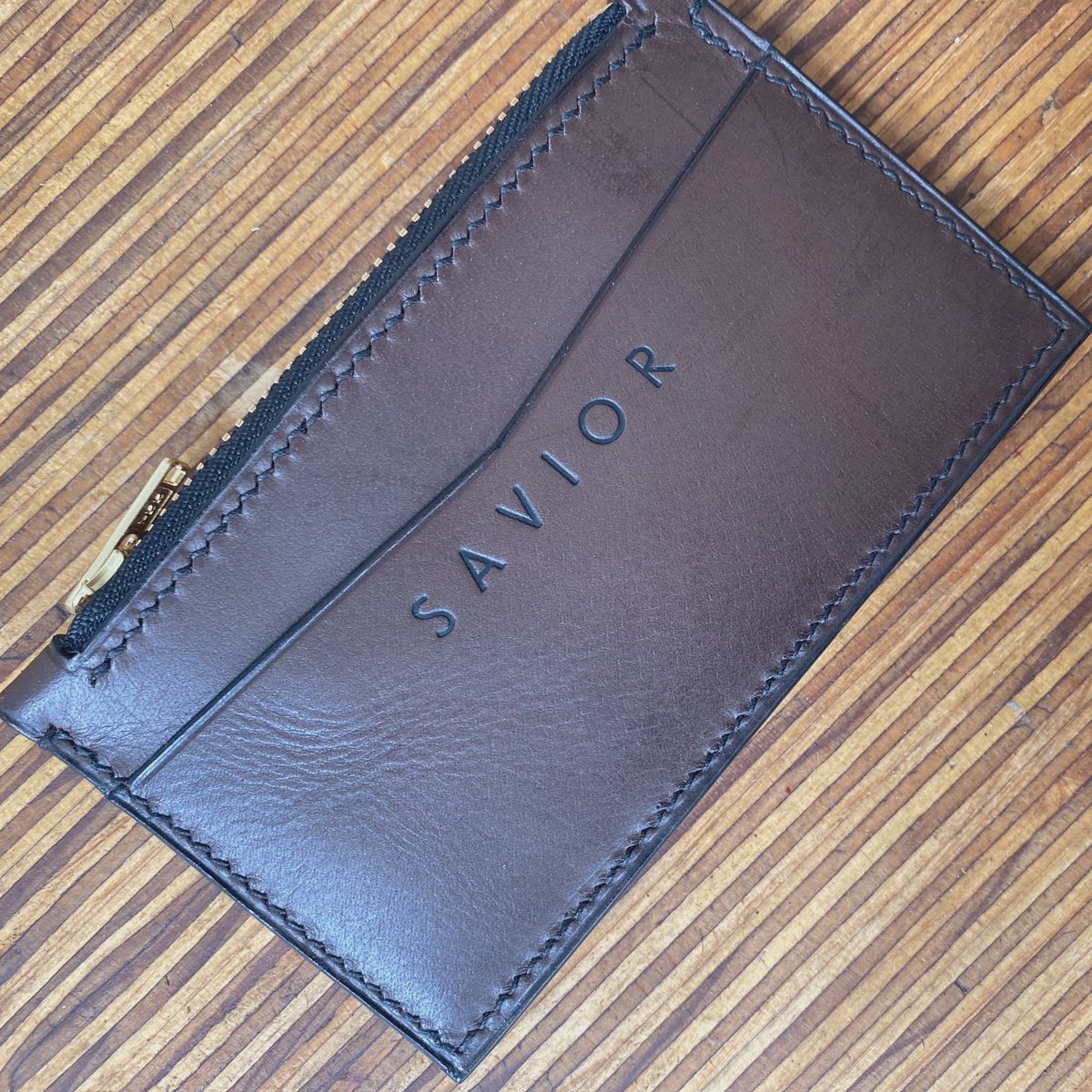 Card wallet with zipper... versatile and functional...