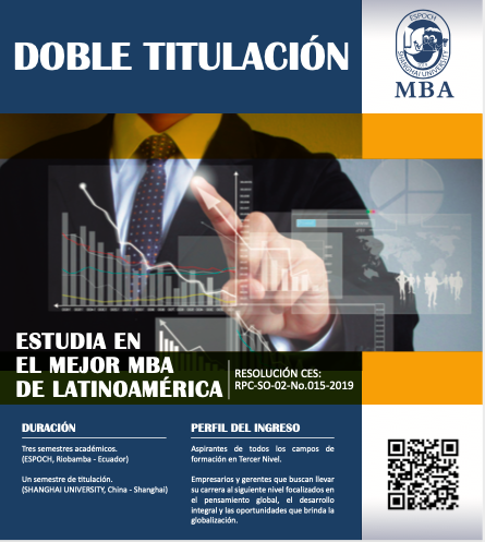 EspochMba's tweet photo. Participa en el MBA Internacional mas importante de Latinoamérica, para regístrate ingresa en el siguiente enlace: https://t.co/IYsnlNqvSt https://t.co/4bpIcpgFN4