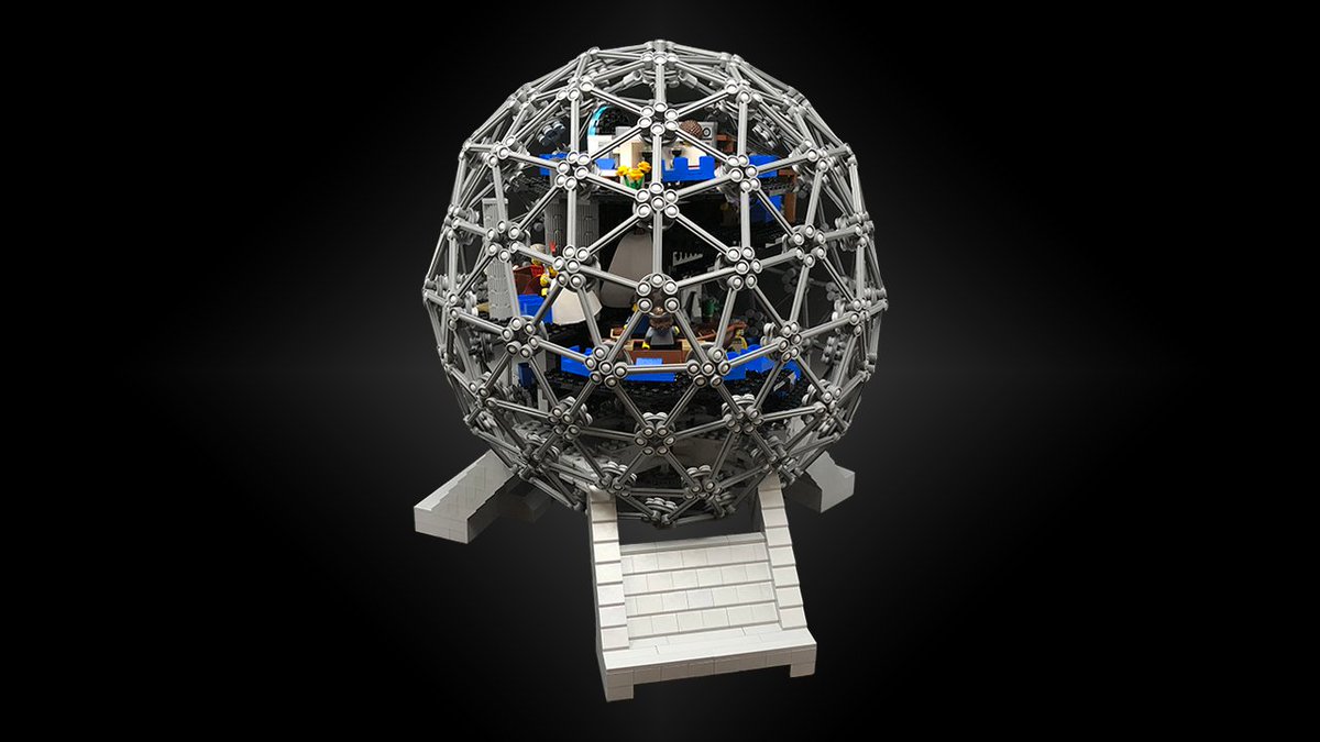 spaceship earth lego