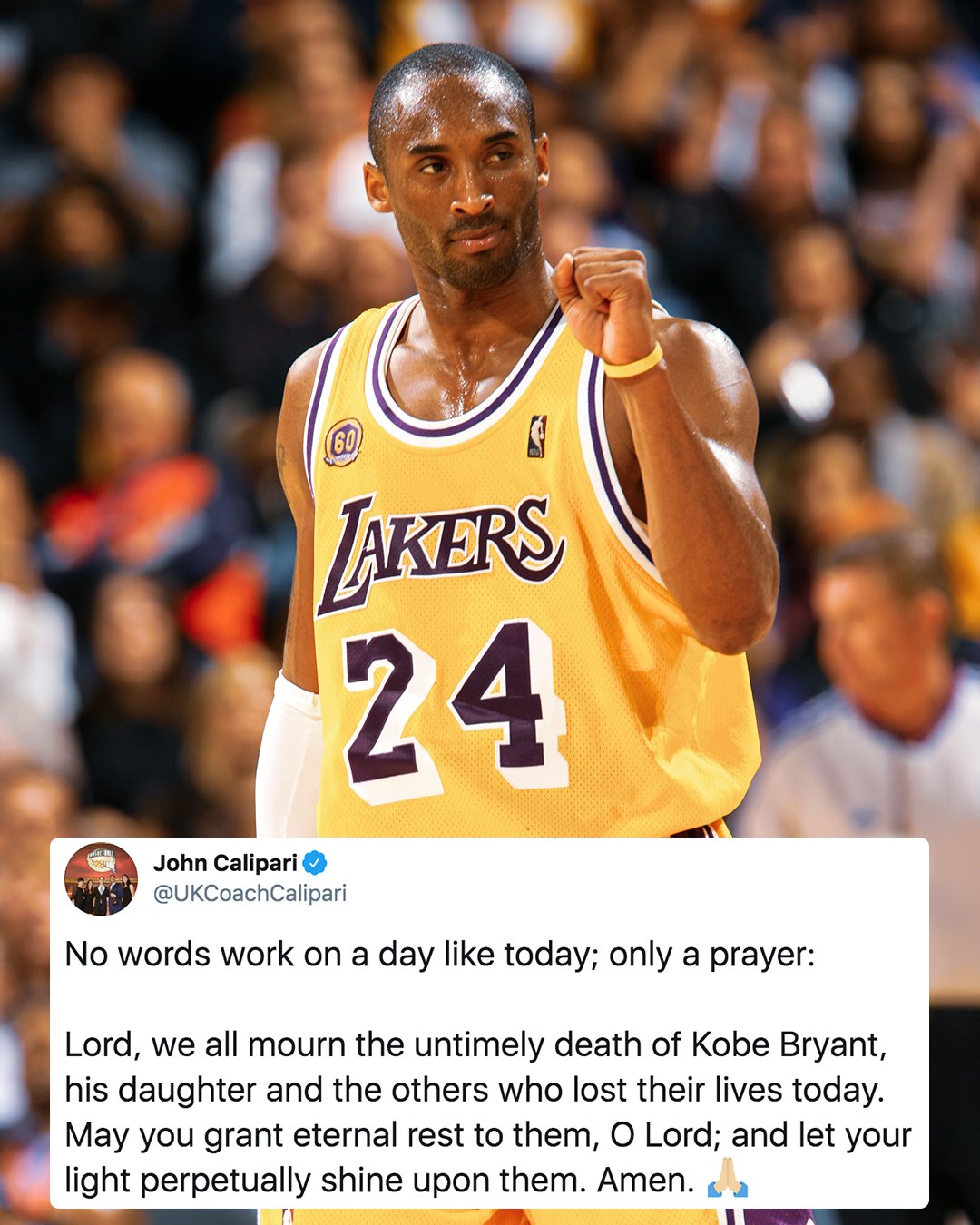 Photos: The world mourns NBA legend Kobe Bryant