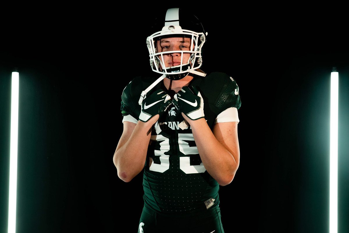 NylanderCharlie's tweet photo. Thankful to receive a PWO offer from Michigan State University @Coach_Staten https://t.co/cORg0cjBPa
