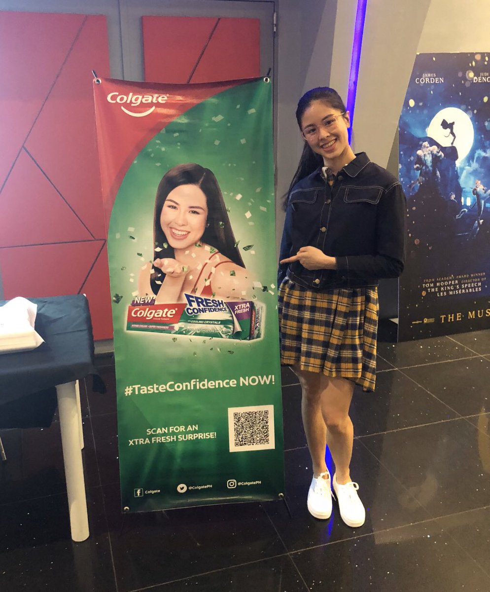 ColgatePH's tweet photo. Its always important to support someone so XTRA @KissesDelavin for #DNinang! Your Xtra FRESH smile and performance just brightens our day! 🤗 #TasteConfidence always! 💋 https://t.co/megCBTtPB8