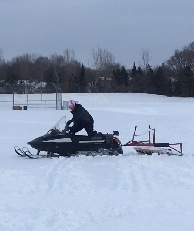 He was back at it today! Thank you so much Coach Paulson for grooming trails for XC Skiing again! Our community and kids are fortunate to have someone who inspires and serves others with such passion. Grateful for you! <a href="/stormhawknordic/">Chan Chaska Nordic</a> <a href="/ISD112/">E Carver Co Schools</a> @112CMSE