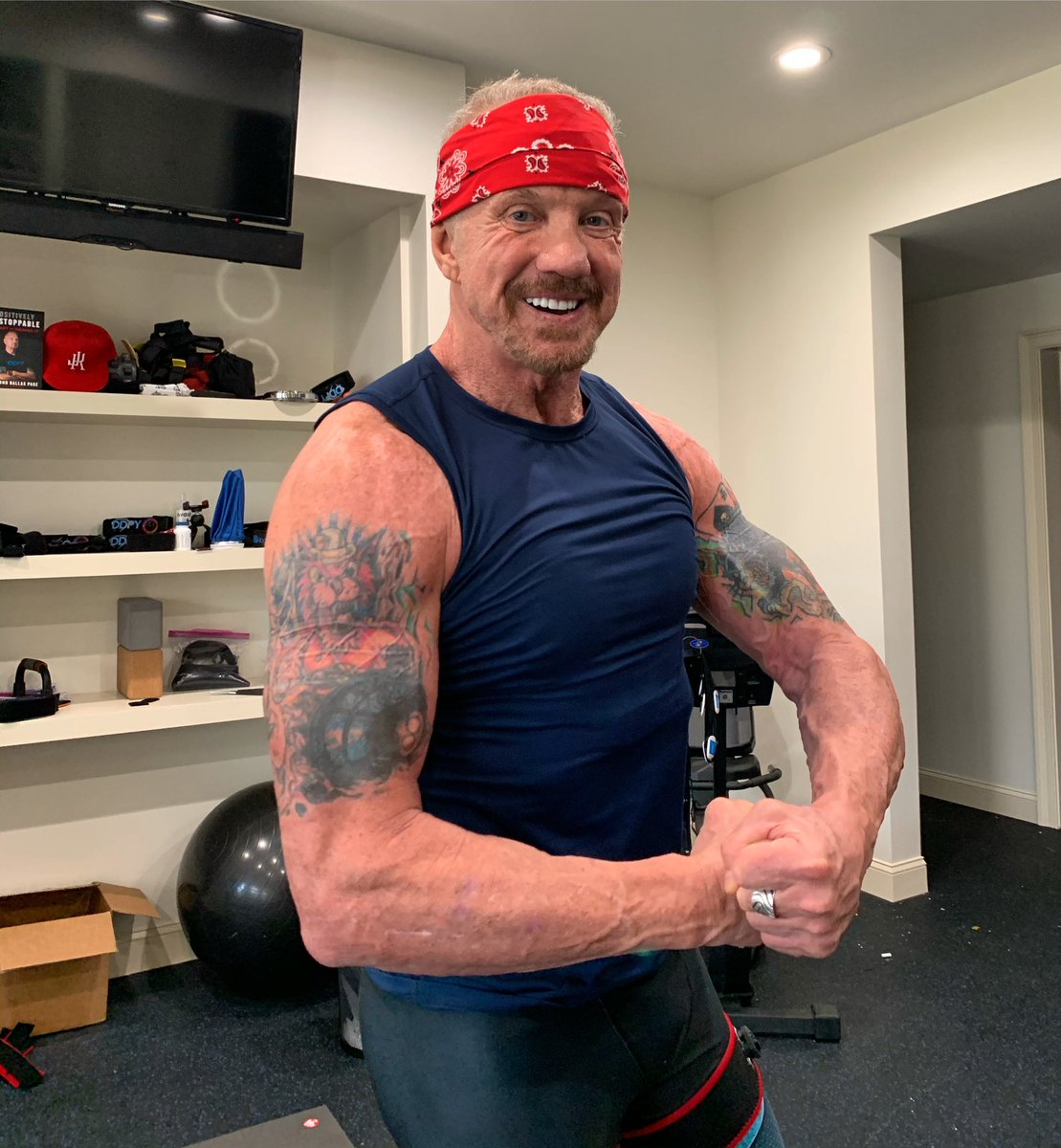Diamond Dallas Page on X: From Unbeatable to Immobile to