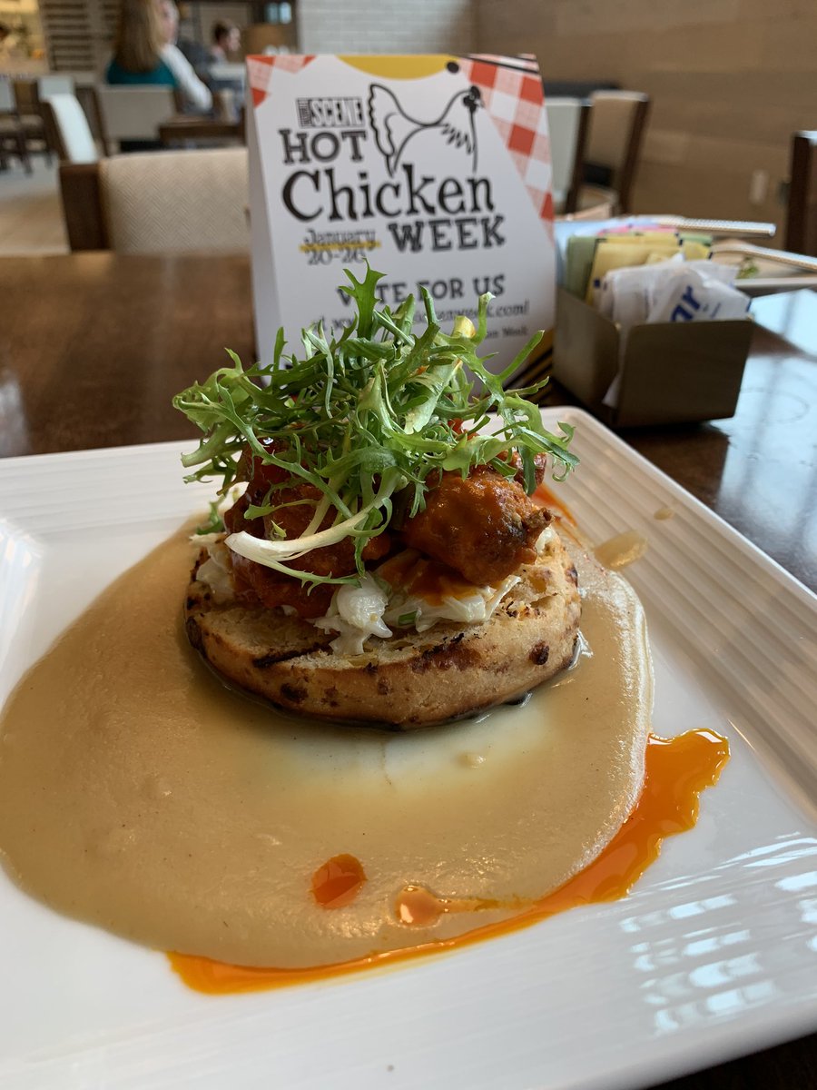 goddammitjosh's tweet photo. @NashvilleScene #hotchickenweek20 this might have been the best one. But stompin grounds doesn’t have a Twitter🤷🏼‍♂️ #Nashville #hotchickenweek2020 🔥🐔 https://t.co/arO1ZtkgQl