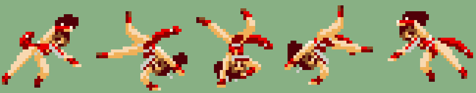 バックステップ

しかし当身が上手くいかない……以前と同じ作り方しても何故か上手く機能しないのはなぜなんだ……
あと気絶もやっぱり妙な挙動になる……難しいなあ 