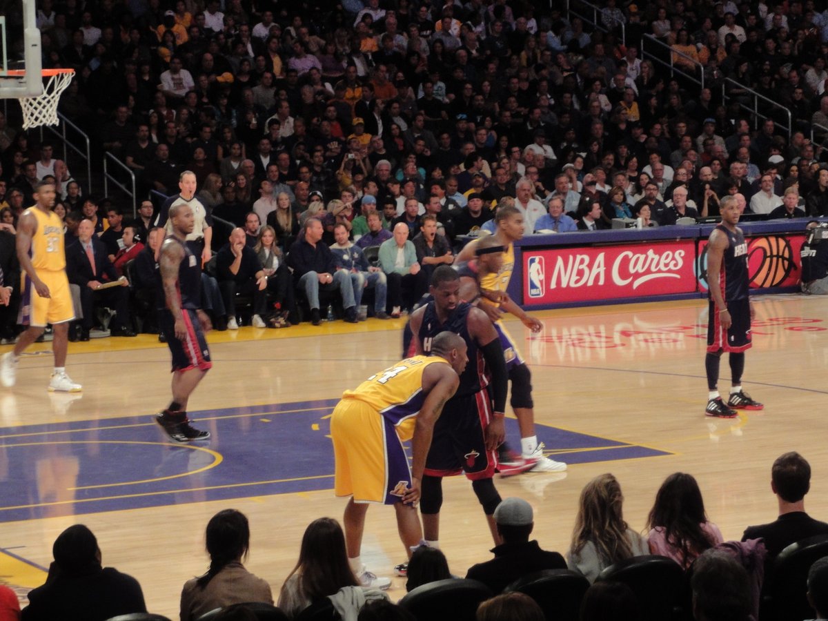 Took this pic on December 4th 2009, the game <a href="/kobebryant/">Kobe Bryant</a> banked in a 3 over Wade for the W. As a highschool baller, I admired his talent. As I grew older, I admired his #MambaMentality work ethic and the love he had for his family. A reminder that death knows no age, or status.