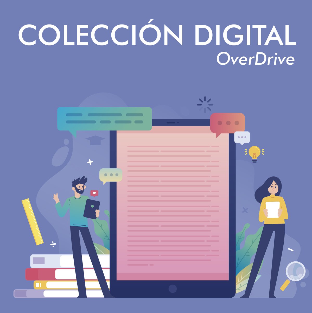 Con esta plataforma de préstamo de libros digitales y audiolibros, todos los usuarios de <a href="/RedBibliotecas/">Red de Bibliotecas</a> y <a href="/BibliotecasMed/">Sistema Bibliotecas - Alcaldía de Medellín</a> pueden prestar, devolver, renovar y apartar materiales como en una biblioteca física.  <a href="/Areametropol/">Área Metropolitana del Valle de Aburrá</a> #BPPiloto 📖📲👉bit.ly/38BMZEJ