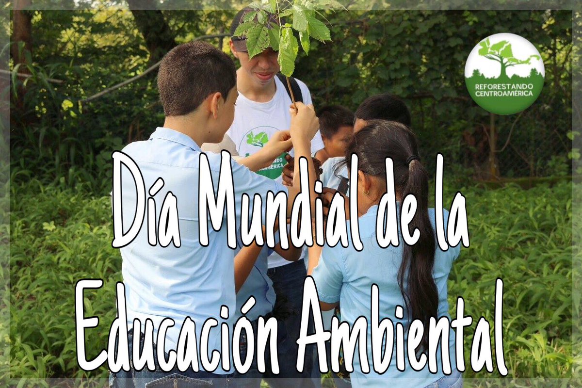 Feliz Día Mundial de la Educación Ambiental a todos aquellos que crean la conciencia ambiental en Panamá y el Mundo.