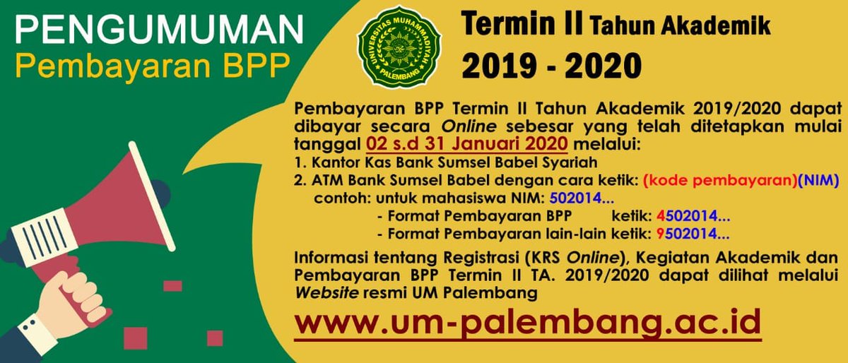 Pengumuman 🙂