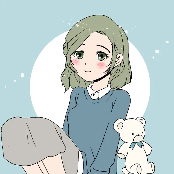 Picrewの「おすわりおんなのこ」でつくったよ!  #Picrew #おすわりおんなのこ
うちのハルト編アオイ編チアキ編の相談員像はこんなん。 