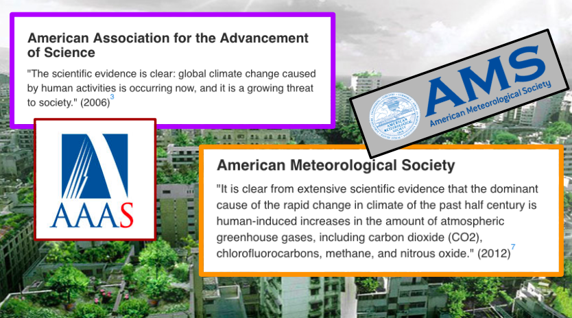 Just as it's  #NASA's official position that the  #ClimateCrisis is real, caused by humans & demands an enormous response, so too for the  #AAAS & the  #AMS. So too for literally every well-established scientific org on the planet that has thus far taken an official position on it /6