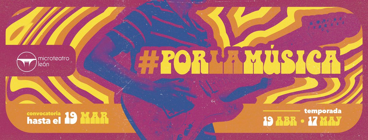 MicroteatroLeon's tweet image. ¡¡¡ NUEVA CONVOCATORIA!!!
¿Escribes? ¿actúas? ¿Produces? #PorLaMusica —-&amp;gt;&amp;gt;&amp;gt; microteatroleon.org/convocatorias
