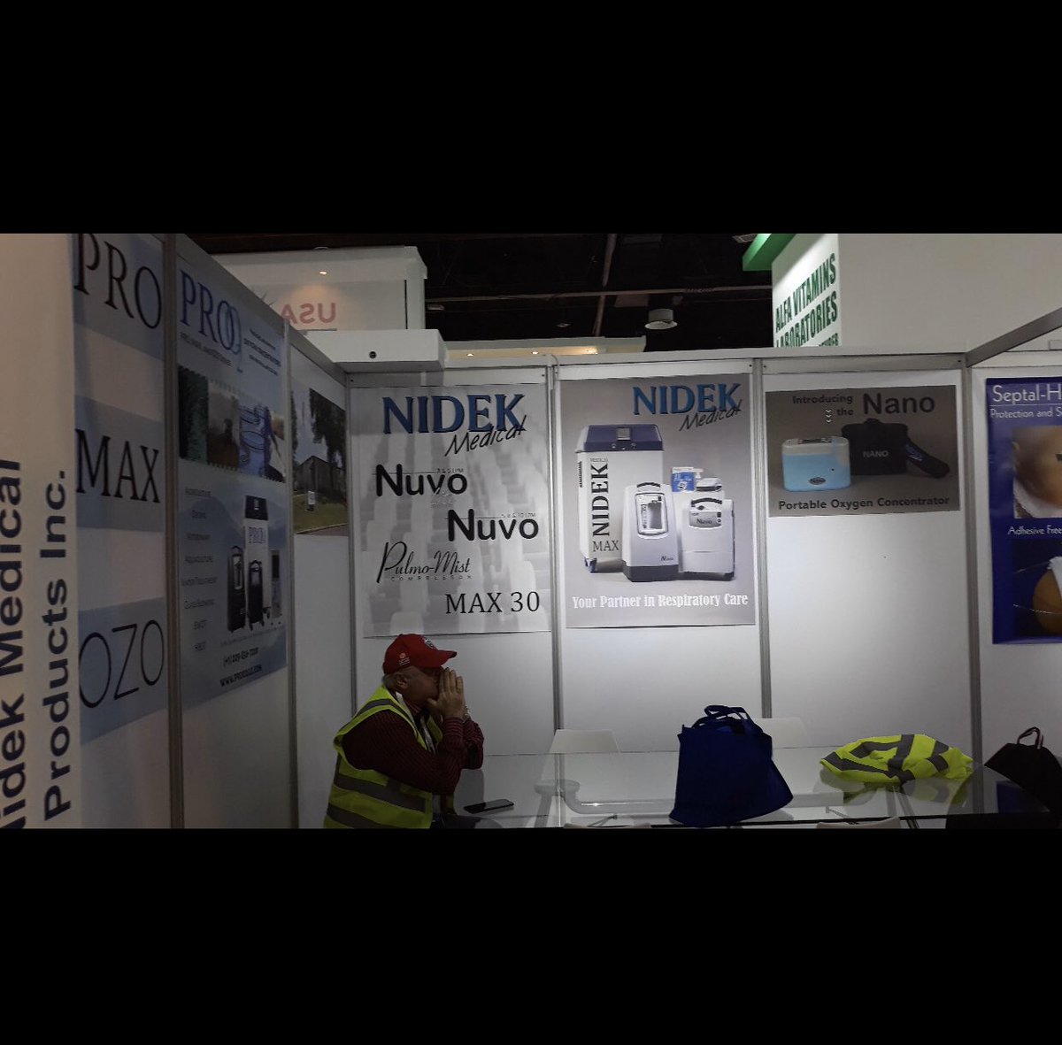 ProO2LLC's tweet photo. Nidek Medical Products, Inc. and Pro O2 are ready for Arab Health 2020. Stop by American Pavilion, Hall 1, F50 to see what our teams can do for you!!
#arabhealth2020 #oxygen #proo2 #nidekmedicalproducts https://t.co/d9Prx4qHUE