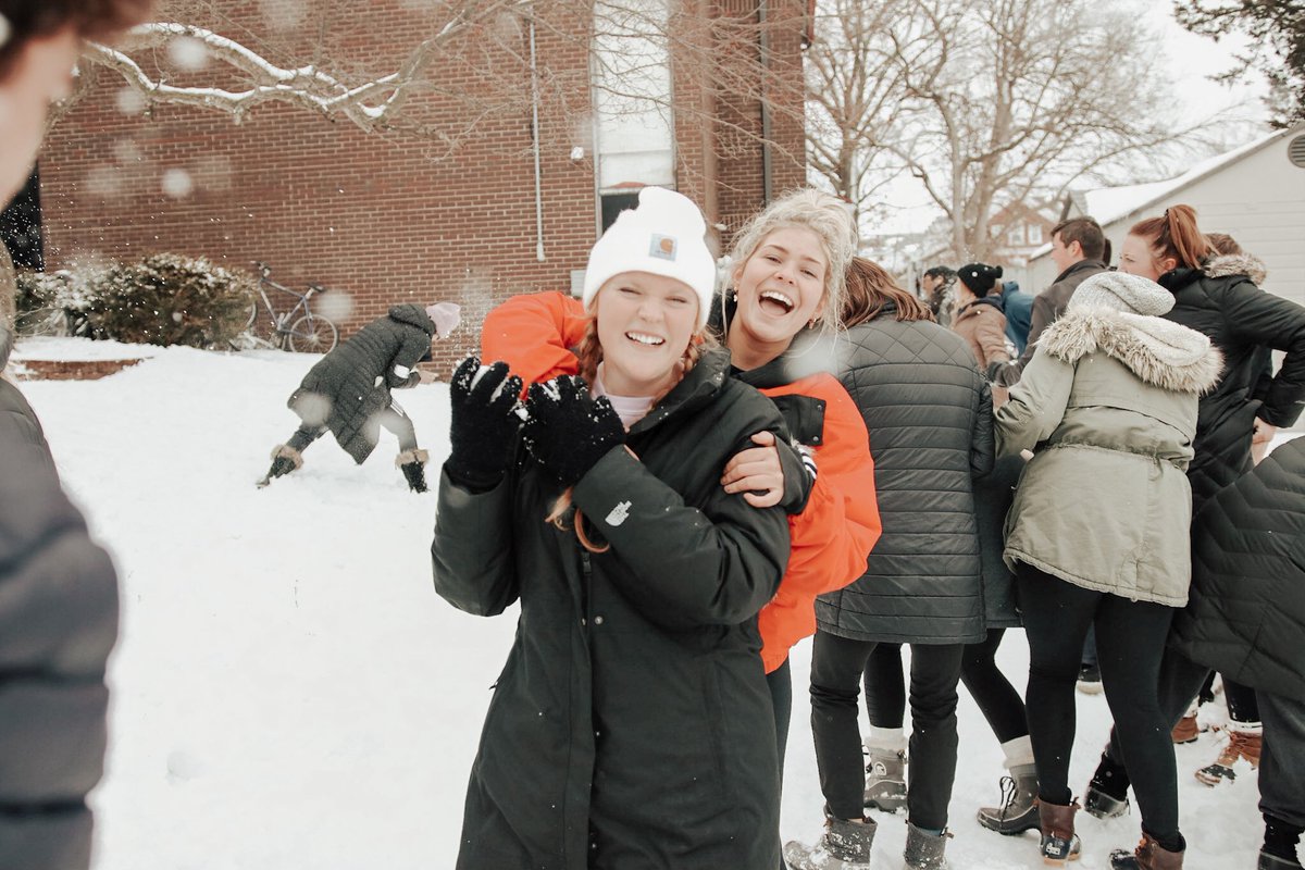 We had a great Winter❄️ social with @ISUGammaPhi filled with snowballs and hot chocolate!