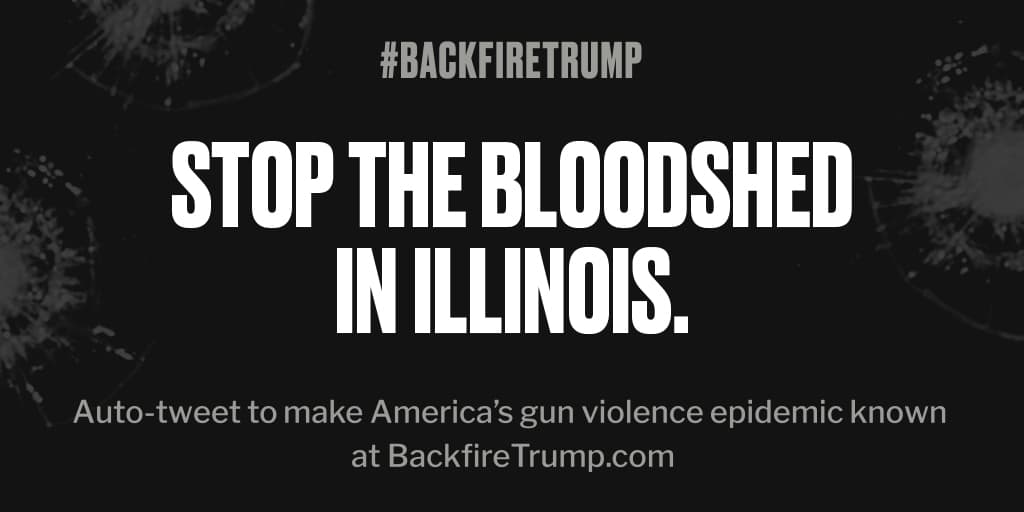 SpeedieEdieBomB's tweet photo. Shooting in #Illinois just took an American life. #POTUS, please do something. #BackfireTrump https://t.co/JhTOFACcuq