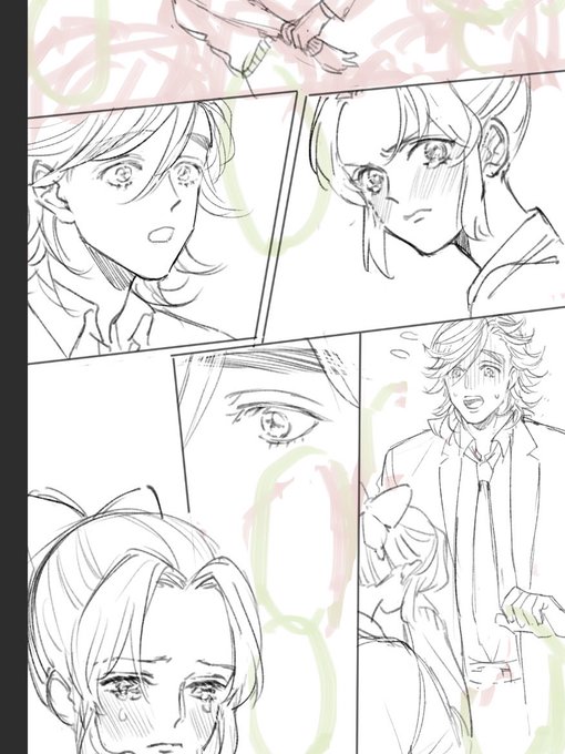 童磨くんとしのぶちゃんの顔が好き過ぎて顔マンガになってしまいますね… 