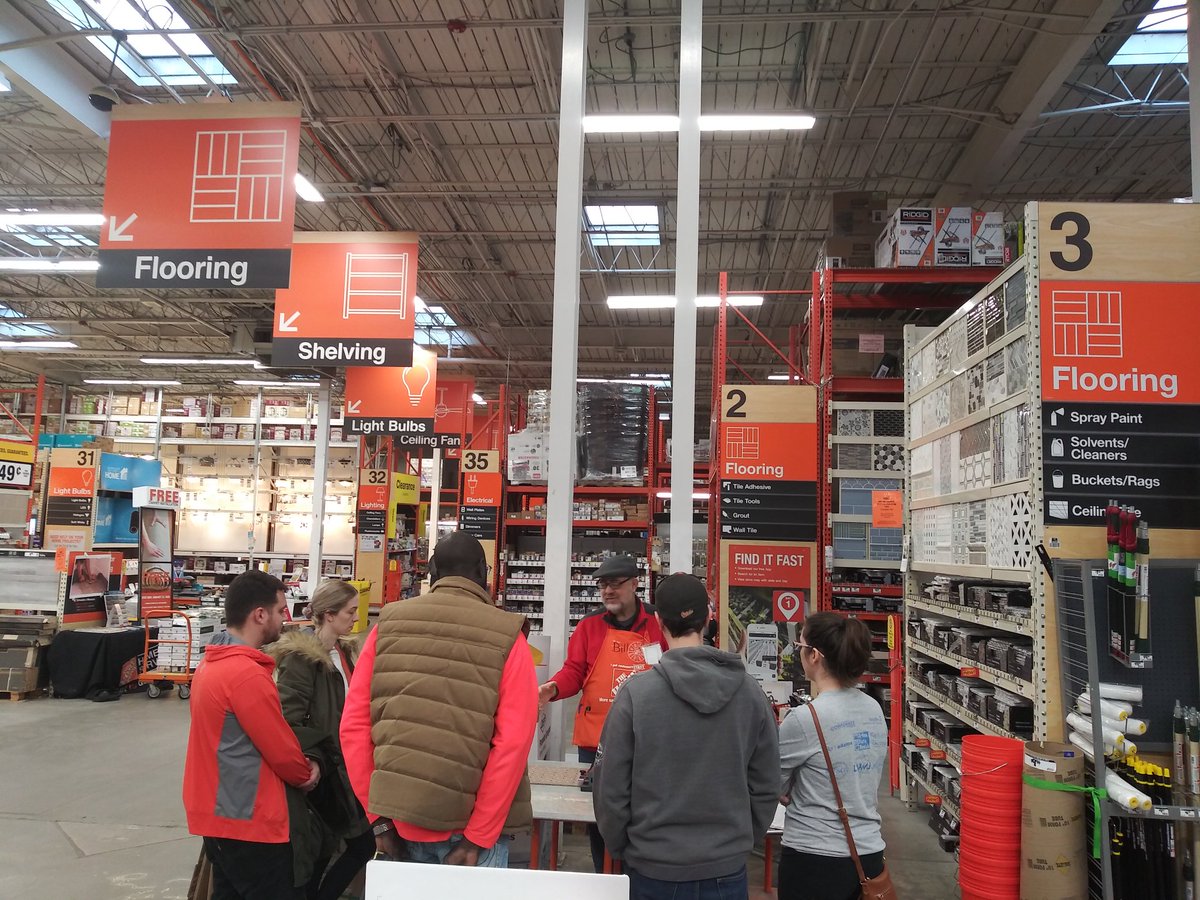 JimmySiegert3's tweet photo. Check out my flooring specialist Bill Bell showing not 1, not 2, not 3, not 4, But 5 of our customers how to install there own backsplash at 2501!!!!$ Awesome Job Sir!!!!$ @M_Carter_SM @GBHD2501 @Kaylalynn2501 @ajones7652 @kerre81275 @trinacurtin @Shane_O_HD2501 @yeslikethespice https://t.co/JyXRhDQvW2