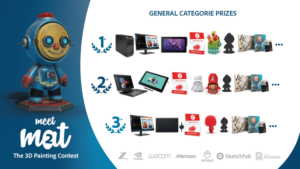 TheRookiesCO's tweet image. If you are a student, it's definitely the right time to join #MeetMAT2 3D painting contest, and get a chance to win some awesome prices! More than $50k in total, thanks to our partners! - buff.ly/2Gsw5vX

#3d #cgi #cg #3dart #digitalart #vfx #graphicdesign