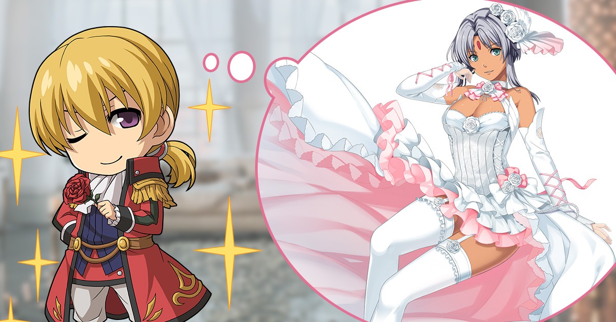 公式 英雄伝説 暁の軌跡モバイル Pa Twitter 暁の軌跡 登場キャラの中で ウェディングドレス姿が見て見たい というキャラはいますか 暁の軌跡モバイル 暁の軌跡m オリビエ シェラザード ウェディングドレス T Co V1zrnbrc9t Twitter